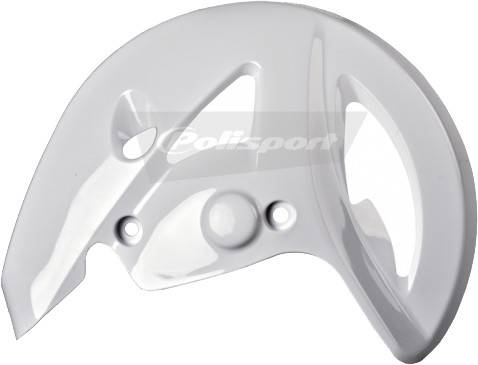 POLISPORT - FRONT DISC PROTECTOR WHITE - Image 1