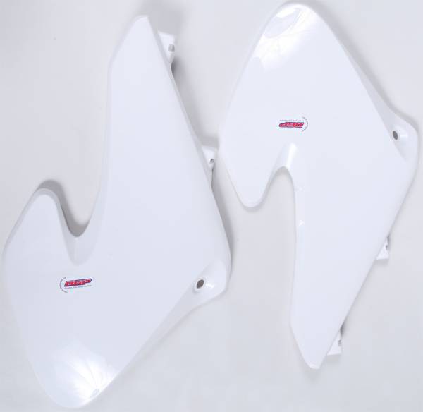 POLISPORT - RADIATOR SHROUDS WHITE - Image 1