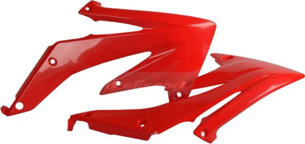 POLISPORT - RADIATOR SHROUDS RED - Image 1