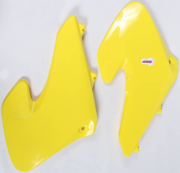 POLISPORT - RADIATOR SHROUDS YELLOW - Image 1