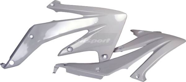 POLISPORT - RADIATOR SHROUDS HON WHT - Image 1