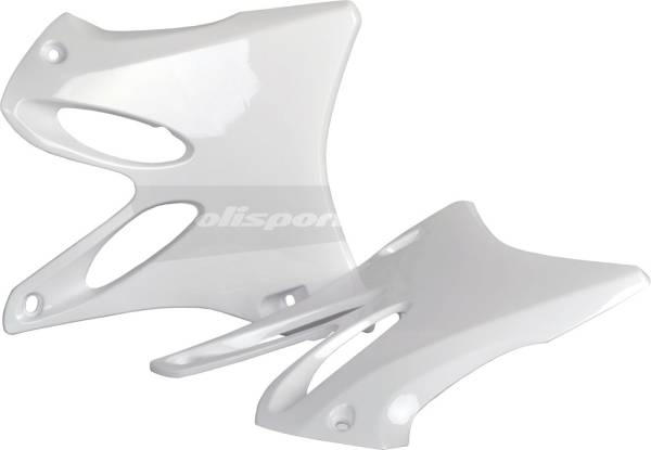 POLISPORT - RADIATOR SHROUD WHITE - Image 1