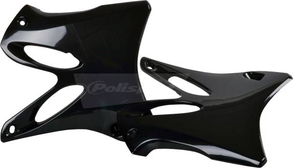 POLISPORT - RADIATOR SHROUD BLACK - Image 1