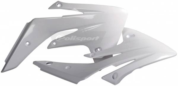 POLISPORT - RADIATOR SHROUD WHITE - Image 1