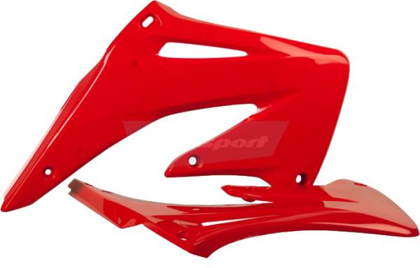 POLISPORT - RADIATOR SHROUD RED - Image 1