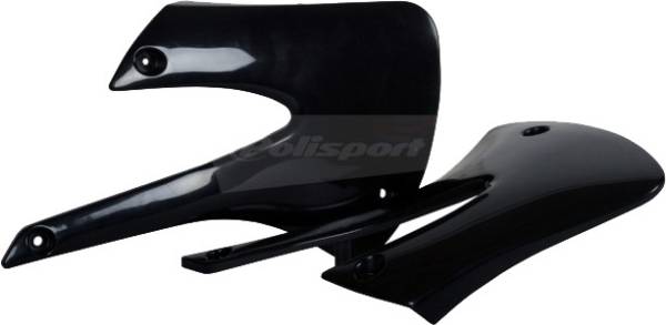 POLISPORT - RADIATOR SHROUDS BLACK - Image 1