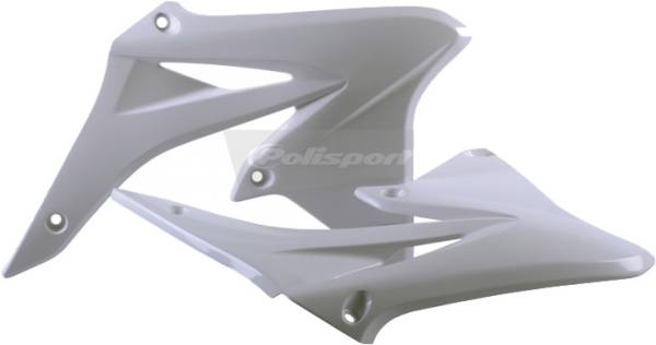 POLISPORT - RADIATOR SHROUDS WHITE - Image 1