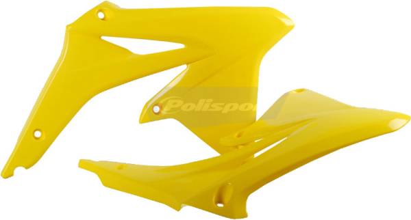 POLISPORT - RADIATOR SHROUDS YELLOW - Image 1