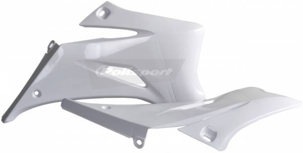 POLISPORT - RADIATOR SHROUD WHITE - Image 1