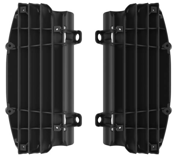 POLISPORT - RADIATOR LOUVERS BLACK - Image 1