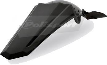 POLISPORT - REAR FENDER BLACK - Image 1