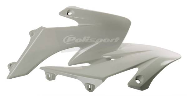 POLISPORT - RADIATOR SHROUDS WHITE - Image 1