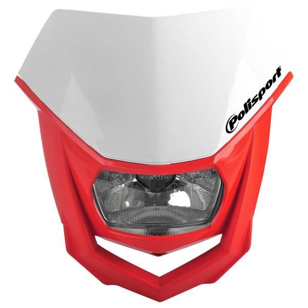 POLISPORT - HEADLIGHT HALO RED - Image 1