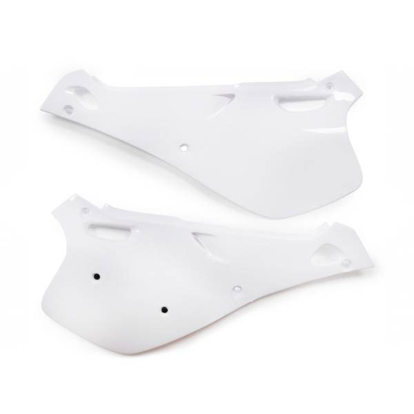 POLISPORT - SIDE PANELS YZ125/250 WHITE - Image 1