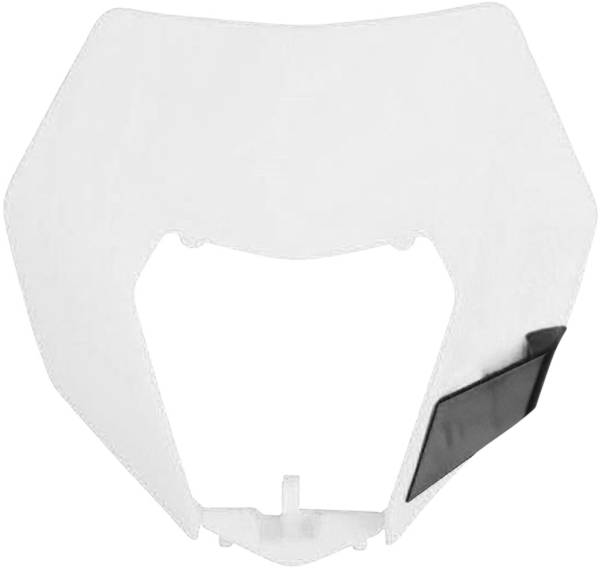 POLISPORT - HEADLIGHT MASK KTM WHITE - Image 1