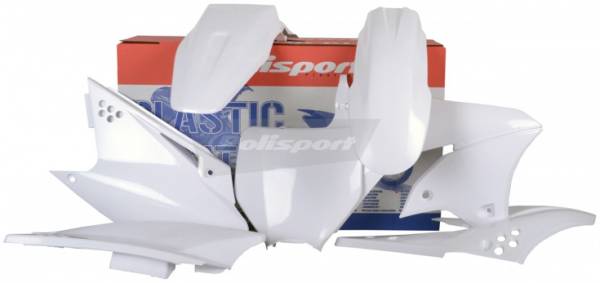 POLISPORT - PLASTIC BODY KIT WHITE - Image 1