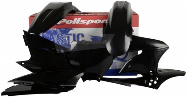 POLISPORT - PLASTIC BODY KIT BLACK - Image 1