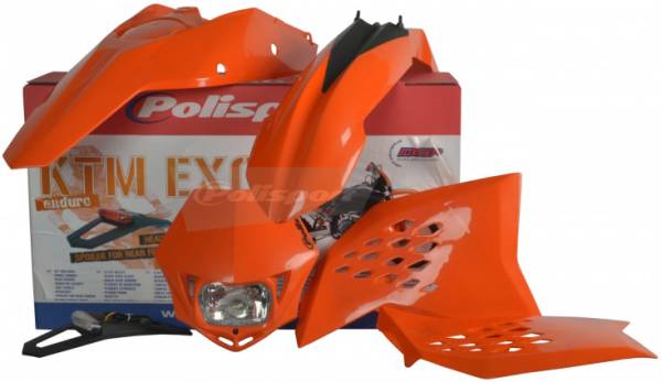 POLISPORT - PLASTIC BODY KIT ORANGE - Image 1