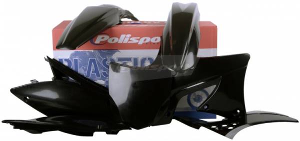 POLISPORT - PLASTIC BODY KIT BLACK - Image 1