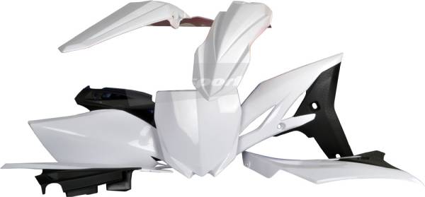 POLISPORT - PLASTIC BODY KIT WHITE - Image 1