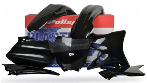 POLISPORT - PLASTIC BODY KIT BLACK - Image 1