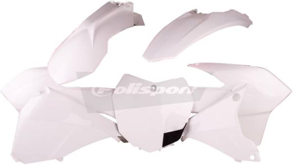 POLISPORT - PLASTIC BODY KIT WHITE - Image 1