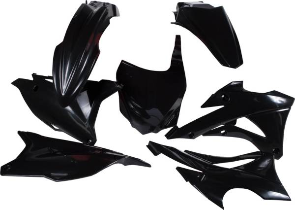 POLISPORT - PLASTIC BODY KIT BLACK - Image 1