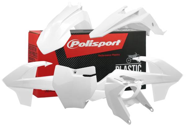 POLISPORT - PLASTIC BODY KIT WHITE - Image 1