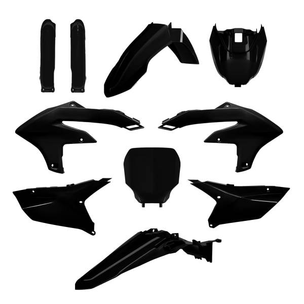 POLISPORT - PLASTIC BODY KIT YAM BLACK - Image 1