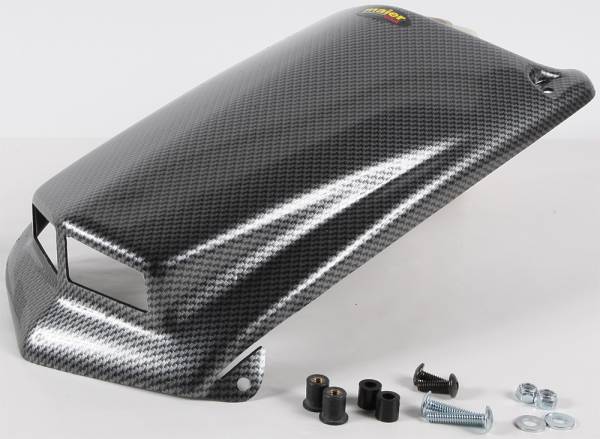 MAIER - HOOD SCOOP TRX450R BLK CARBN - Image 1