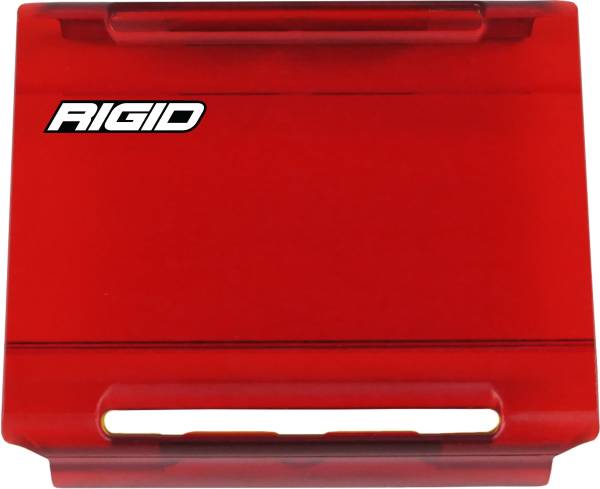 RIGID - LIGHT COVER 4" E-SERIES RED - Image 1