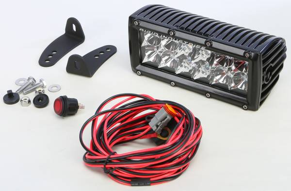 RIGID - E SERIES LED LIGHT BAR COMBO AMBER 6" - Image 1