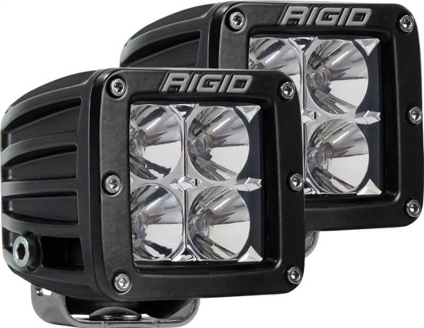 RIGID - 2X2 DUALLY LED FLOOD PR AMBER - Image 1