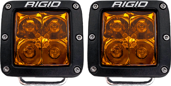 RIGID - D-SERIES SPOT AMBER PRO PAIR - Image 1