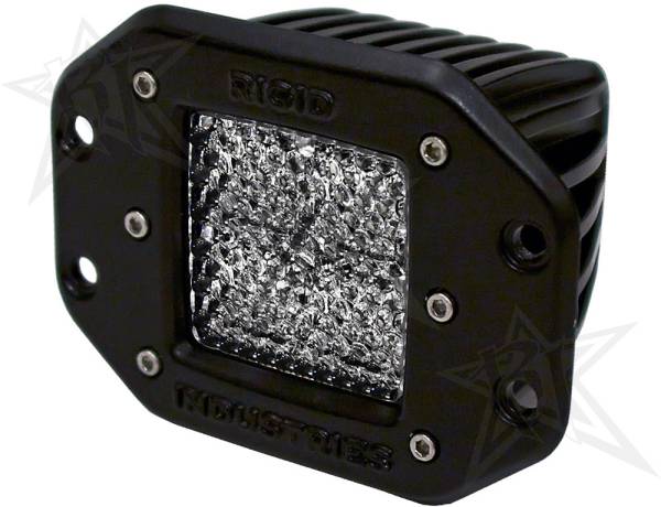 RIGID - DUALLY LIGHT FLUSH MOUNT DIFFUSED - Image 1