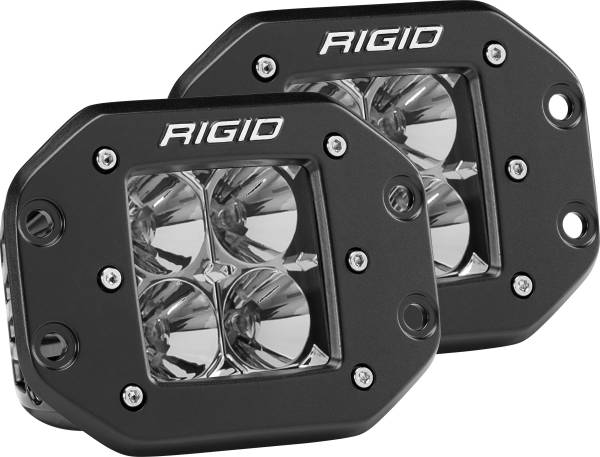 RIGID - D-SERIES PRO FLOOD FLUSH MOUNT LIGHT PAIR - Image 1