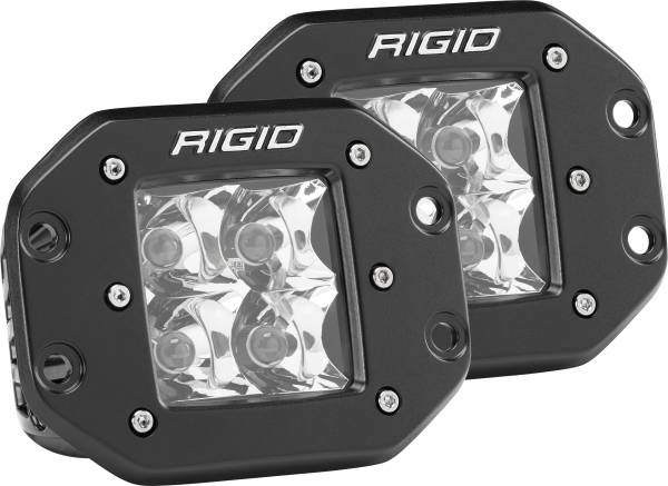 RIGID - D-SERIES PRO SPOT FLUSH MOUNT LIGHT PAIR - Image 1