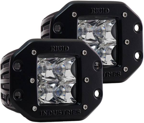 RIGID - DUALLY LIGHTS FLUSH MOUNT SPOT (AMBER) - Image 1