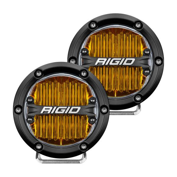 RIGID - 360-SERIES 4" SAE FOG SEL YELLOW - Image 1