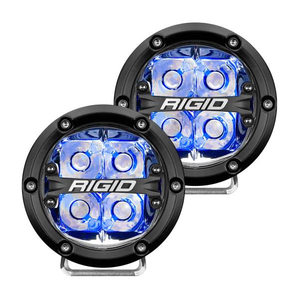 RIGID - 360-SERIES 4" SPOT BLUE BACK LIGHT - Image 1