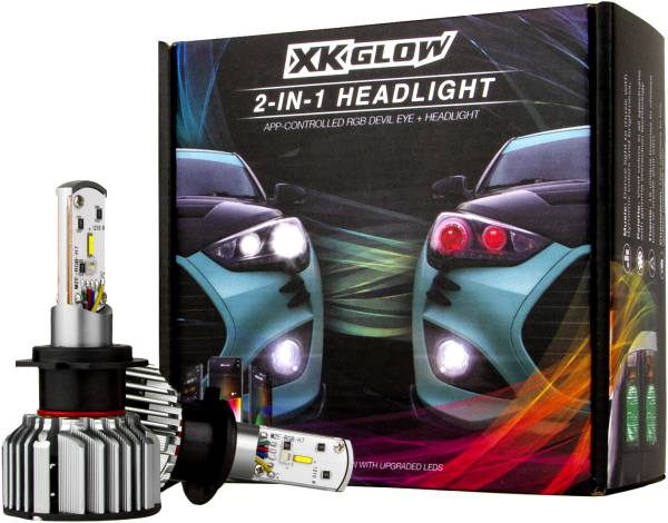 XK GLOW - RGB H4 LED BULB KIT - Image 1