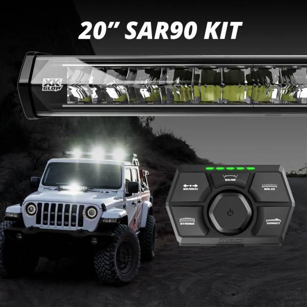 XK GLOW - 20  SAR90 LIGHT BAR EMERGENCY SAR LIGHT KIT - Image 1