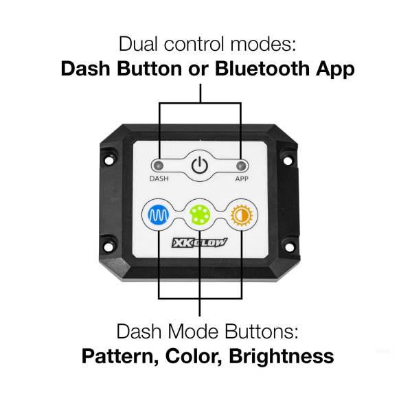 XK GLOW - XKCHROME DUAL MODE DASH CONTRL - Image 1