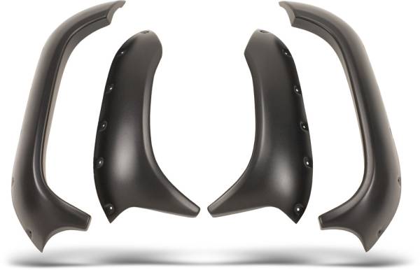 MAIER - 4/PK FENDER FLARES RHINO BLACK - Image 1