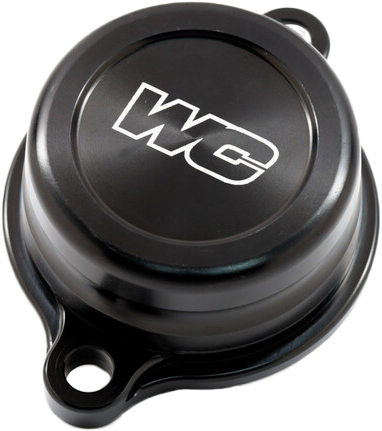 WORKS - OIL FILTER COVER BLACK YAM - Image 1