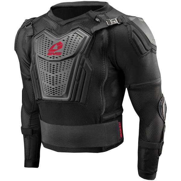 EVS - BALLISTIC JERSEY COMP SUIT BLACK/RED 2X - Image 1