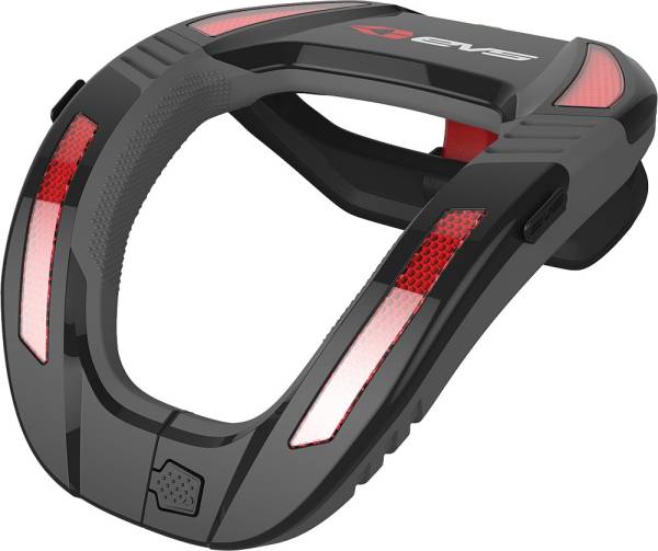 EVS - R4K KOROYD RACE COLLAR BLACK ADULT - Image 1