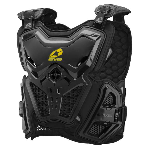 EVS - F2 ROOST DEFLECTOR BLACK YTH UNDER 75 LBS - Image 1