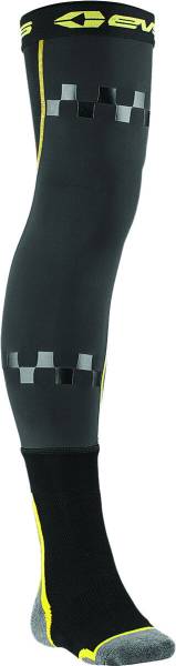 EVS - FUSION SOCKS BLACK/HI-VIS YOUTH - Image 1