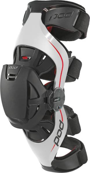 POD - K4 PREMIUM KNEE BRACE (PR) GREY/RED X-2X - Image 1